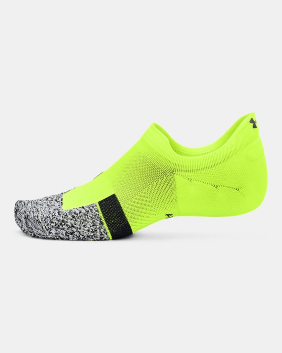 Men's UA ArmourDry™ Pro Ultra Low Tab 2-Pack Training Socks in Yellow image number 3